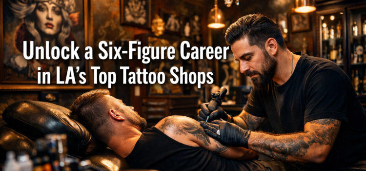 From Art School to a Tattoo Shop in Los Angeles: Turning Creativity Into a Six-Figure Career Six-Figure Career Working at a Top Tattoo Shop in Los Angeles